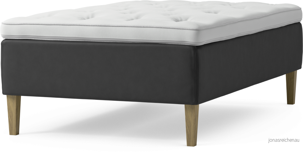 Delux Dream Ramsäng, enkelsäng med bäddmadrass och sängben 95Usb