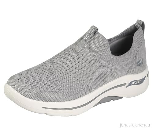Skechers Go Walk Arch Fit Grateful Sneaker för kvinnor, Grå, 41 EU 195204213742