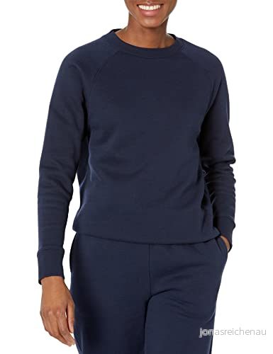 Amazon Essentials långärmad damtröja med avslappnad passform rund hals (finns i plusstorlek), marinblå, X Small 196433860752