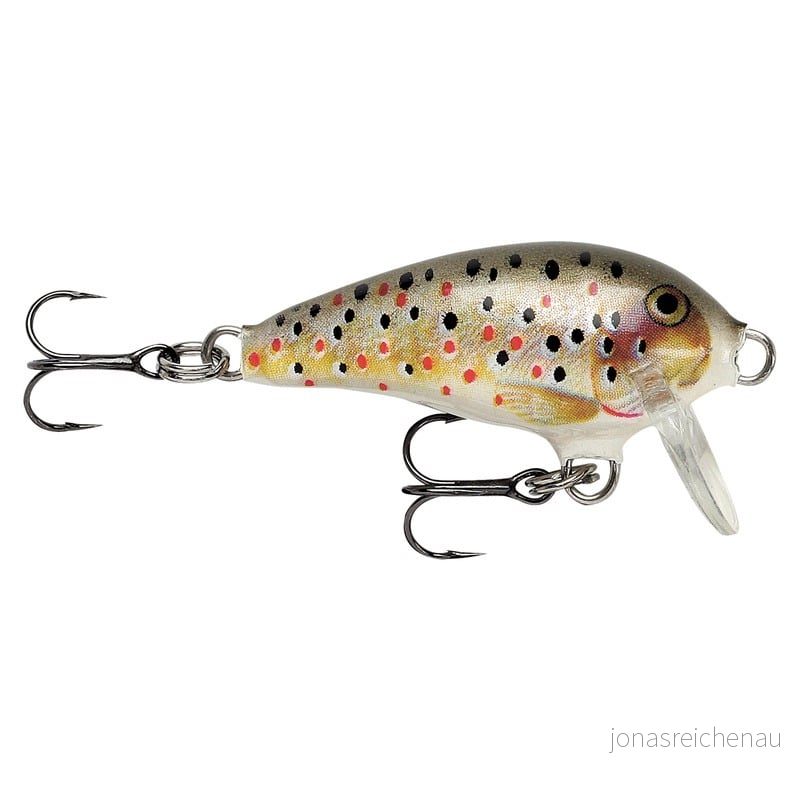 Rapala Unisex Mini Fat Rap Mfr03 Tr, brun öring, en storlek 22677167855