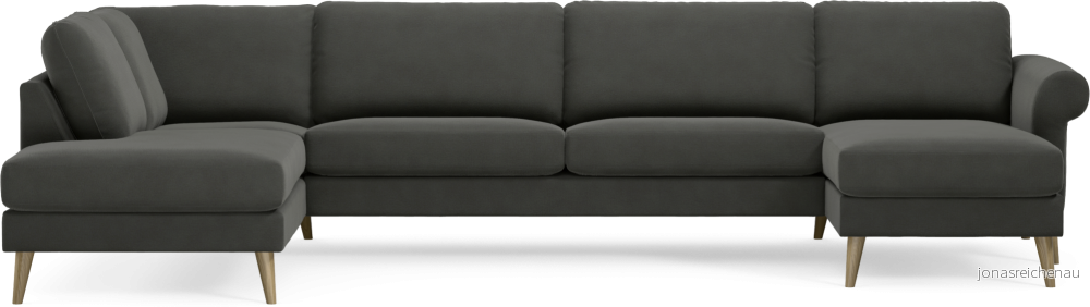 Bridge 3-sits soffa med divan vänster och schäslong höger IBMkt