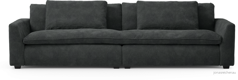 Bellora 4-sits soffa, hel dyna F369O