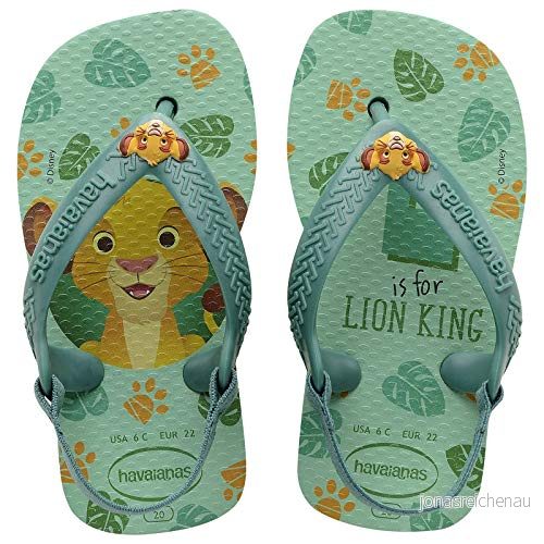 Havaianas Disney Classic II, unisex babysandalen, veelkleurig (Green Dew 7611), 8.5 (27/28 EU) 7893249055060 Havaianas Disney Classic II, unisex babysandalen, veelkleurig (Green Dew 7611), 8.5 (27/28 EU) 7893249055060