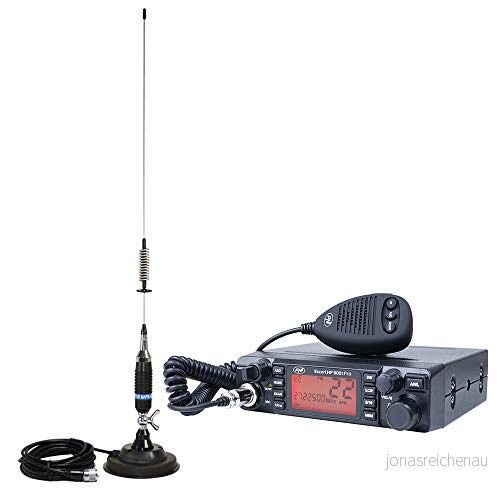 PNI CB Radio escort HP 9001 PRO ASQ + antenn S75 med magnet 5949066520570
