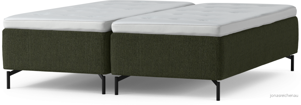 Delux Dream Ramsäng, dubbelsäng med bäddmadrass och sängben f7FX4