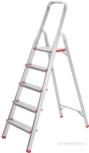 Stegstege för hemmabruk i aluminium kapacitet 150 kg (5 GRADINI) 8059304742262