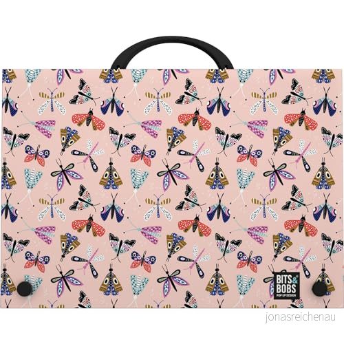 Grafoplás Skolväska med handtag och tryckförslutning Polypropylen Folio storlek 24,5 x 34,5 4 cm Samling Bits & Bobs Pop Up Design Fjäril Perfekt för dina Extra skolor 8413623078547 Grafoplás Skolväska med handtag och tryckförslutning Polypropylen Folio storlek 24,5 x 34,5 4 cm Samling Bits & Bobs Pop Up Design Fjäril Perfekt för dina Extra skolor 8413623078547