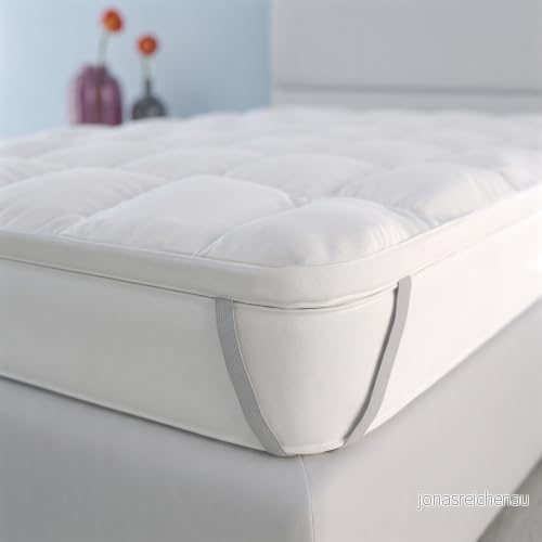 kvilterad TOPPER PLUS med resar, Vit, 140 x 195 cm 8058575129895