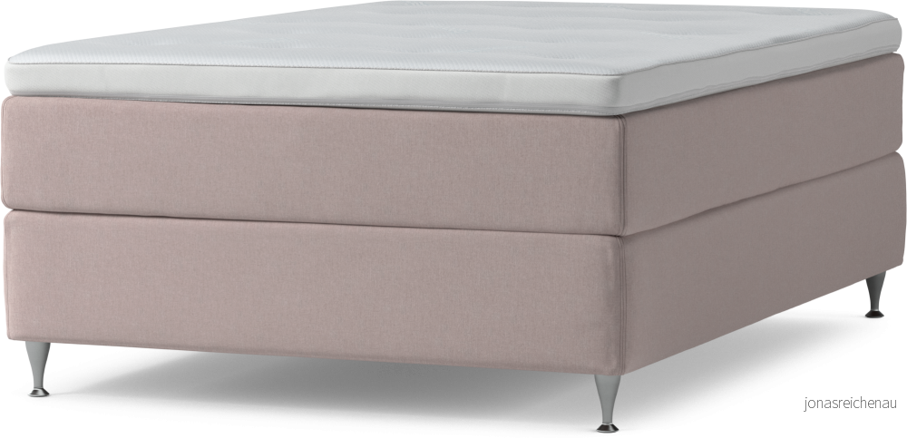 Delux Dream Kontinentalsäng, enkelsäng 140 cm med bäddmadrass och sängben 0uaAD