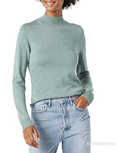 Amazon Essentials lättviktig tröja för kvinnor (finns i plusstorlek), salvia grön ljung, stor 195111562339