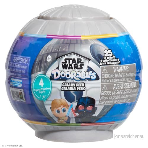 Just Play Star Wars™ Dörrbara Galaxy Peek samlarobjekt persiennväska figurer, barnleksaker för åldrarna 5 år uppåt 886144448225