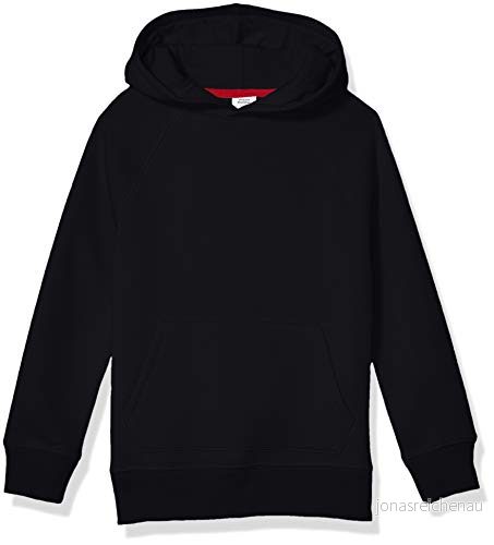 Amazon Essentials fleece pullover huvtröja för småbarn, svart, 3T 194223205554