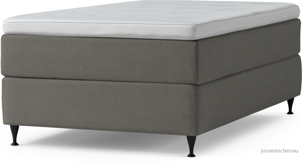 Delux Dream Kontinentalsäng, enkelsäng 120 cm med bäddmadrass och sängben Dj3Ti