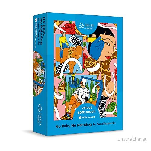 Trefl Prime UFT Velvet Soft Touch Puzzle: ingen smärta, målning 500 element, sammetsbeläggning, unik grafik, affischuppsättning, den tjockaste kartongen, för vuxna och barn över 10 år 5900511374230