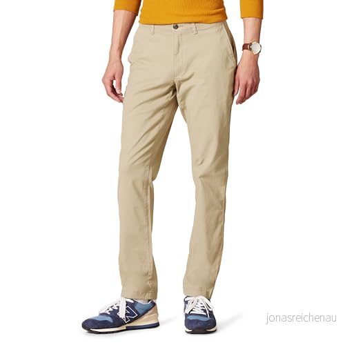 Amazon Essentials herr Skinny Fit casual stretch chino byxa, kakibrun, 32 B x 29 L 193548339050