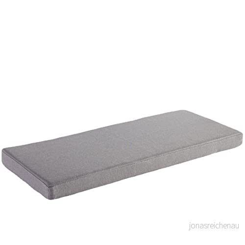 AFEBOO Bänkkudde, 2/3 sits för inomhus och utomhusbruk, kudde trädgårdsbänk, mjuk, tvättbar, halkfri sittdyna uteplats, kök, middagsbänk, gungstol (ljusgrå, 170 x 50 5 cm) 8451767127165