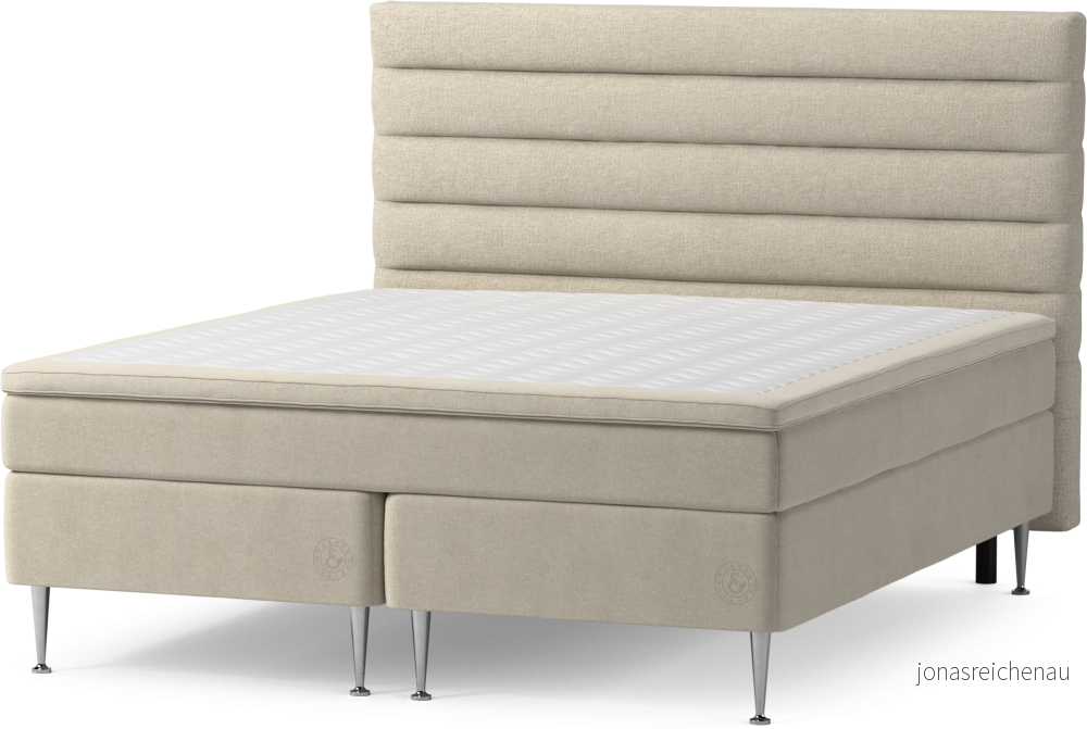 Asperö Comfort Kontinentalsäng, dubbelsäng med bäddmadrass Comfort och sängben GSy8Q