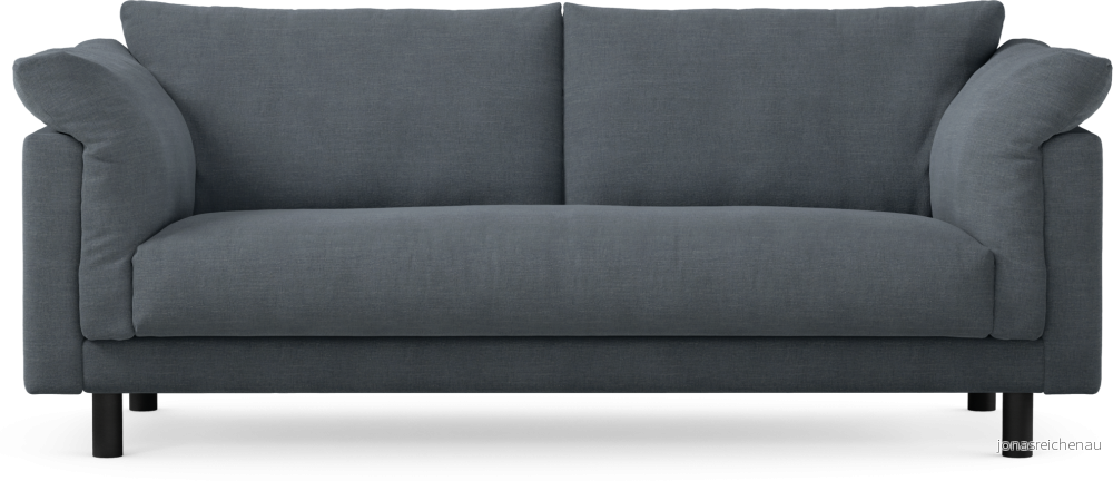 Cherrie 2,5-sits soffa, hel dyna, fast klädsel Vy3Zf