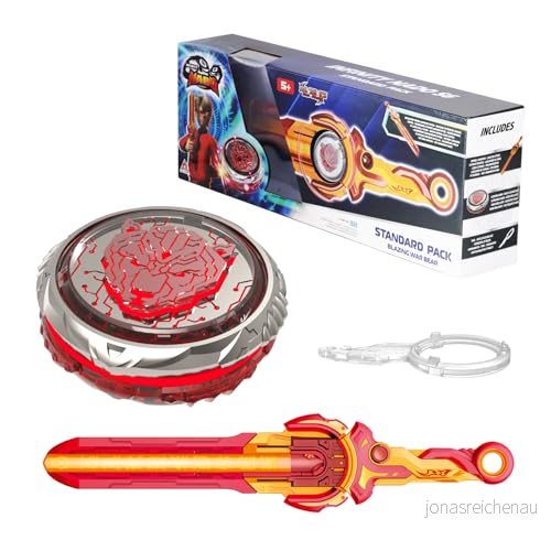 Infinity Nado snurra för barn metallleksak pojkar, Beyblade Battle toppar snurrande leksak spinningtoppar pojkar från 5 6 7 8 9 10 11 12 år, standardförpackning Blazing War Bear 6911400425031