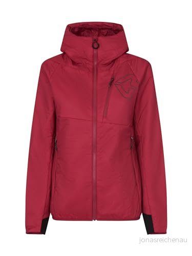 Rock Experience REWJ06781 2000 ABYSSE 2.0 PADDED WOMAN JACKET KVINNOR Jacka CHERRIES JUBILEE XS 8057734821434