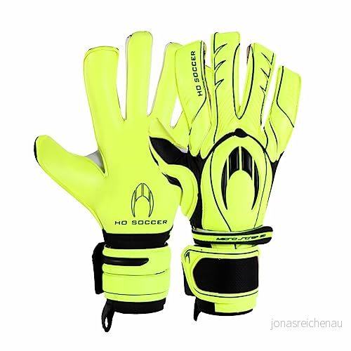 HO Soccer GHOTTA Special Edition Retro Lime Målvaktshandskar, Unisex Vuxen, Lime/Svart, 7 8434666281121