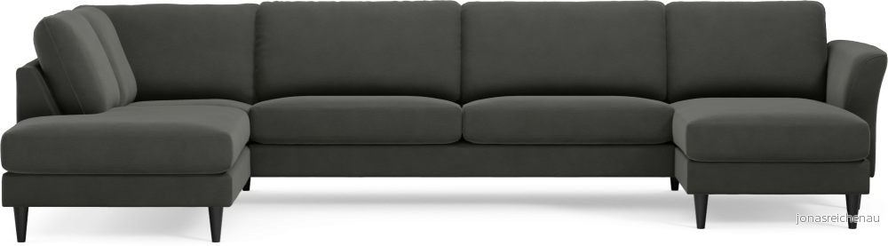 Bridge 3-sits soffa med divan vänster och schäslong höger Zicsm