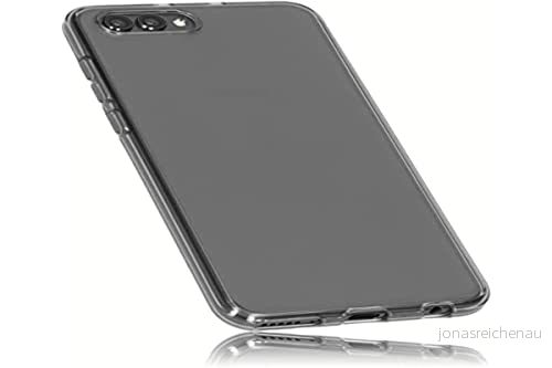 mumbi skal kompatibel med Honor 7C Handy Case mobiltelefonskal, transparent svart, View 10, transp. schwarz 4251077288334