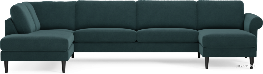 Bridge 3-sits soffa med divan vänster och schäslong höger 5vy1g