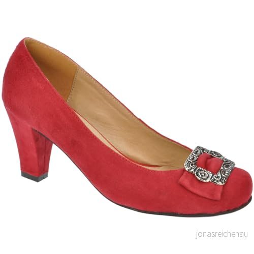 Hirschkogel av Andrea Conti 0590454 pumps för kvinnor, Röd 021 39 EU 4043312305759