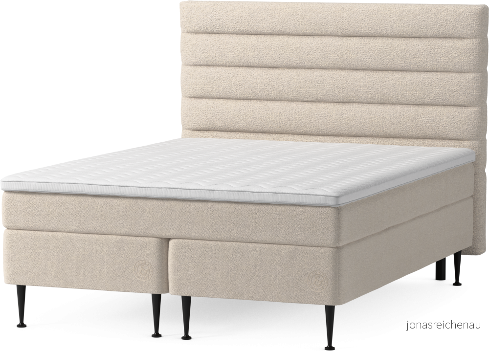 Asperö Comfort Kontinentalsäng, dubbelsäng med bäddmadrass Comfort och sängben n7bkC