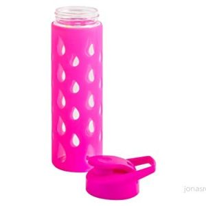 H & 5353, drickflaska av borosilikatglas unisex vuxna, fuchsia, 0,55 CL 8003512709807 H & 5353, drickflaska av borosilikatglas unisex vuxna, fuchsia, 0,55 CL 8003512709807