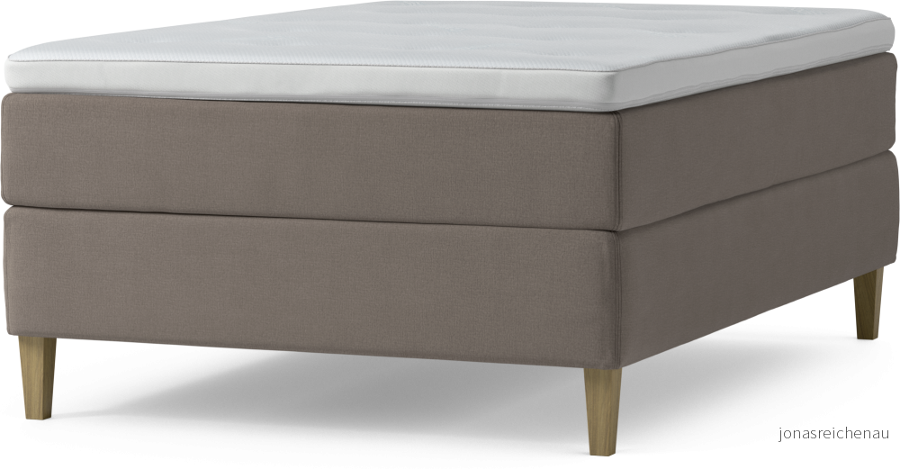 Delux Dream Kontinentalsäng, enkelsäng 140 cm med bäddmadrass och sängben ifpSU