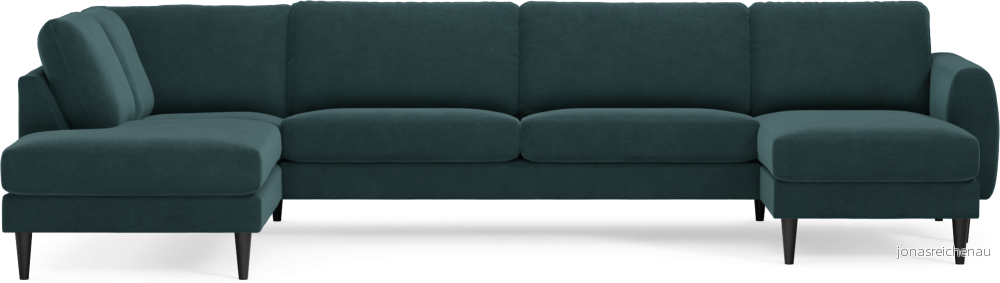 Bridge 3-sits soffa med divan vänster och schäslong höger 2xdtD