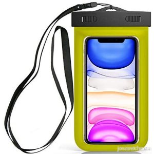Sovica Vattentätt fodral Kompatibel med Xiaomi Redmi 6 Certifierad IPX8 Aquatic Case Dränkbar Väska Vattenfast (Gul) 8436586624750