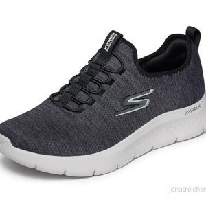 Skechers Herr 216484 BKW Sneaker, Svart textil vit trim, 42 EU 196311558191 Skechers Herr 216484 BKW Sneaker, Svart textil vit trim, 42 EU 196311558191