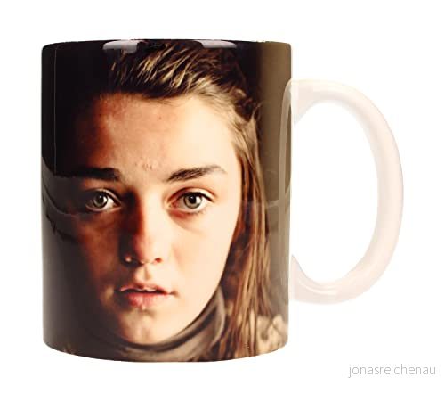 Star bilder Game of Thrones Arya stark mugg 8436541020733