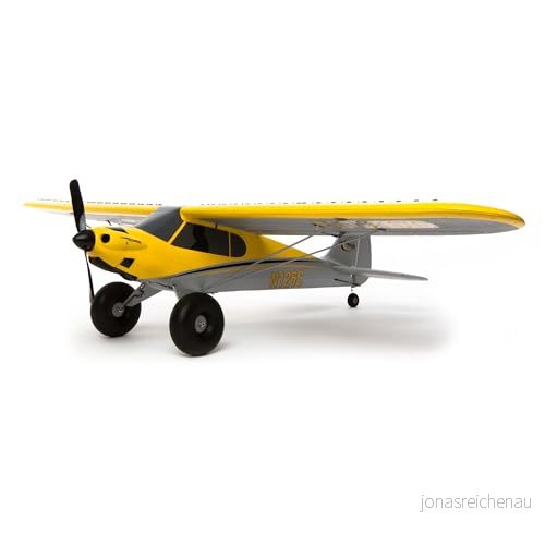 HobbyZone RC flygplan Carbon Cub S 2 1,3 m BNF Basic (sändare, batteri och laddare ingår ej) med säker, HBZ32500, gul 605482690314