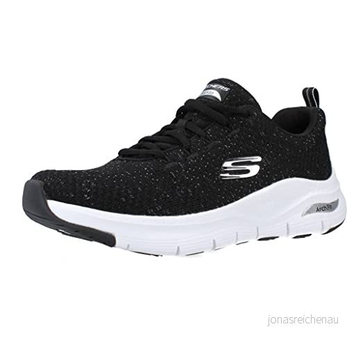 Skechers Arch Fit Glee for all dam Sneaker, Svart, 35.5 EU 196311861079