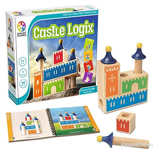 Smartgames Castle Logix Leksaker för barn 3 år Pussel barnspel Pedagogiska Spel 1 spelare 5414301519461 Smartgames Castle Logix Leksaker för barn 3 år Pussel barnspel Pedagogiska Spel 1 spelare 5414301519461