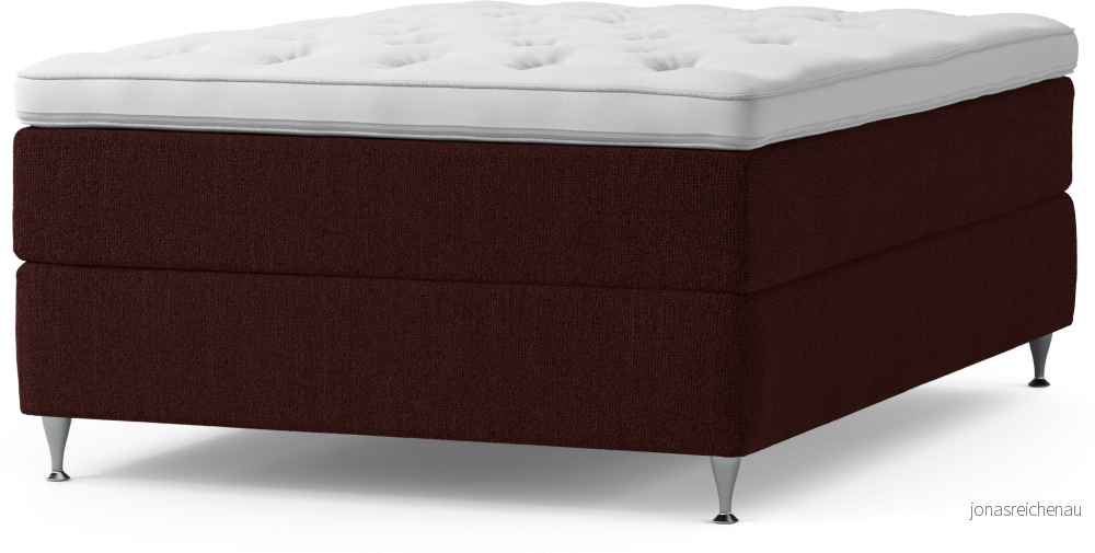 Delux Dream Kontinentalsäng, enkelsäng 140 cm med bäddmadrass och sängben 6fZai
