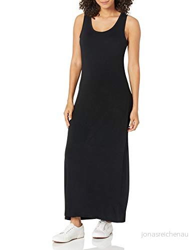 Amazon Essentials Dam Tank Maxi Klänning, Svart, X Large 195111907178