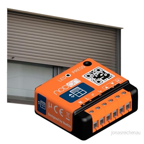 Nod On SIN 2 RS 01 EnOcean infälld rullgardinsmodul orange 3700313921432