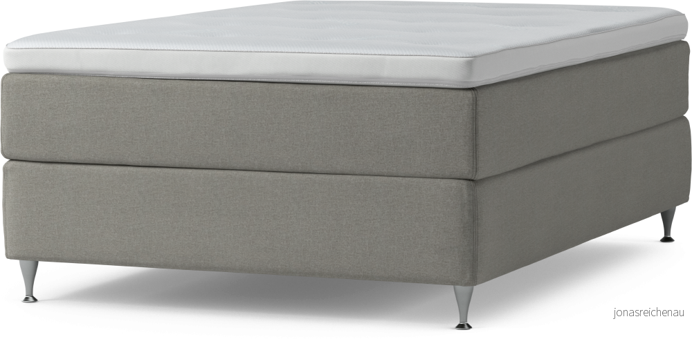 Delux Dream Kontinentalsäng, enkelsäng 140 cm med bäddmadrass och sängben OIhsq