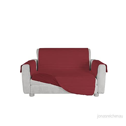 MB HOME BASIC "Cozy" halkfritt soffskydd, bordeaux, 2 sits 8058575111913