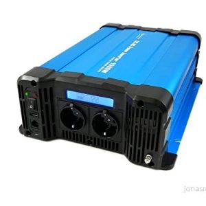 Solartronics Spänningsomvandlare FS1500D 12V 1500/3000 Watt ren sinusblå med skärm 4260464592190 Solartronics Spänningsomvandlare FS1500D 12V 1500/3000 Watt ren sinusblå med skärm 4260464592190