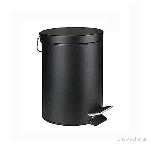OFITURIA® Bath soptunna med metallpedal 5 liter Vit 8435677601618