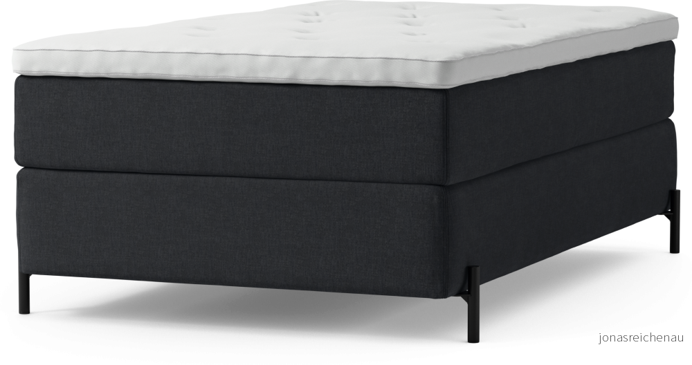 Delux Dream Kontinentalsäng, enkelsäng 120 cm med bäddmadrass och sängben 0yEpO