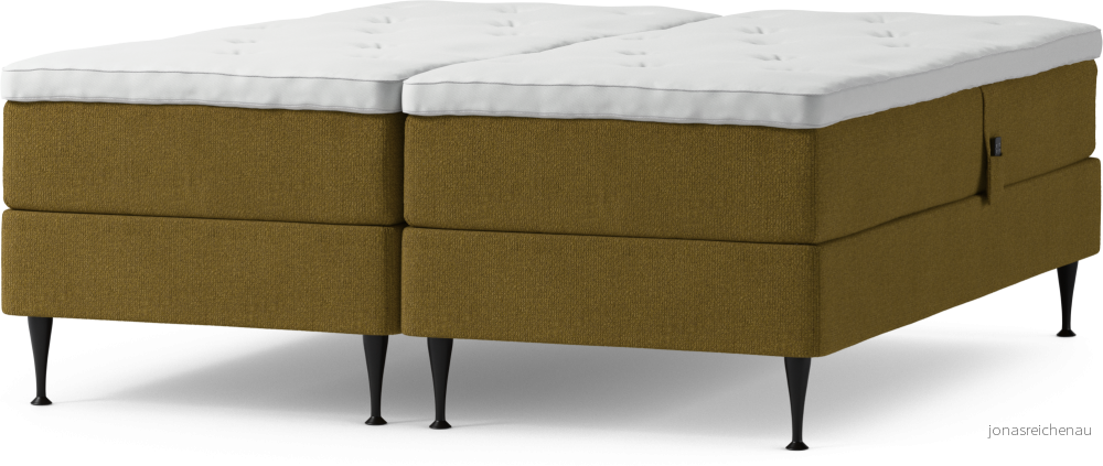 Delux Dream Ställbar säng, dubbelsäng med bäddmadrass och sängben AU4kW
