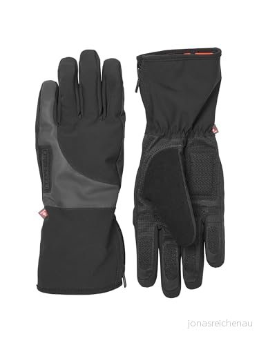 SEALSKINZ Marsham vattentät reflekterande cykelhandske, Svart, medium, M 5055754461954