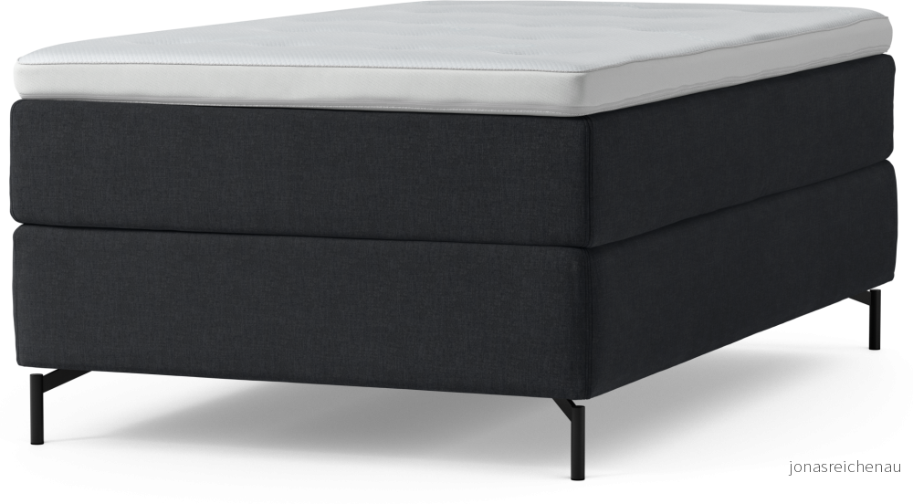 Delux Dream Kontinentalsäng, enkelsäng 120 cm med bäddmadrass och sängben vLTwW